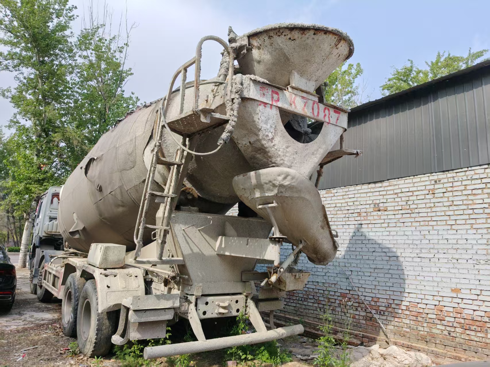 亚特重工牌混凝土搅拌运输车