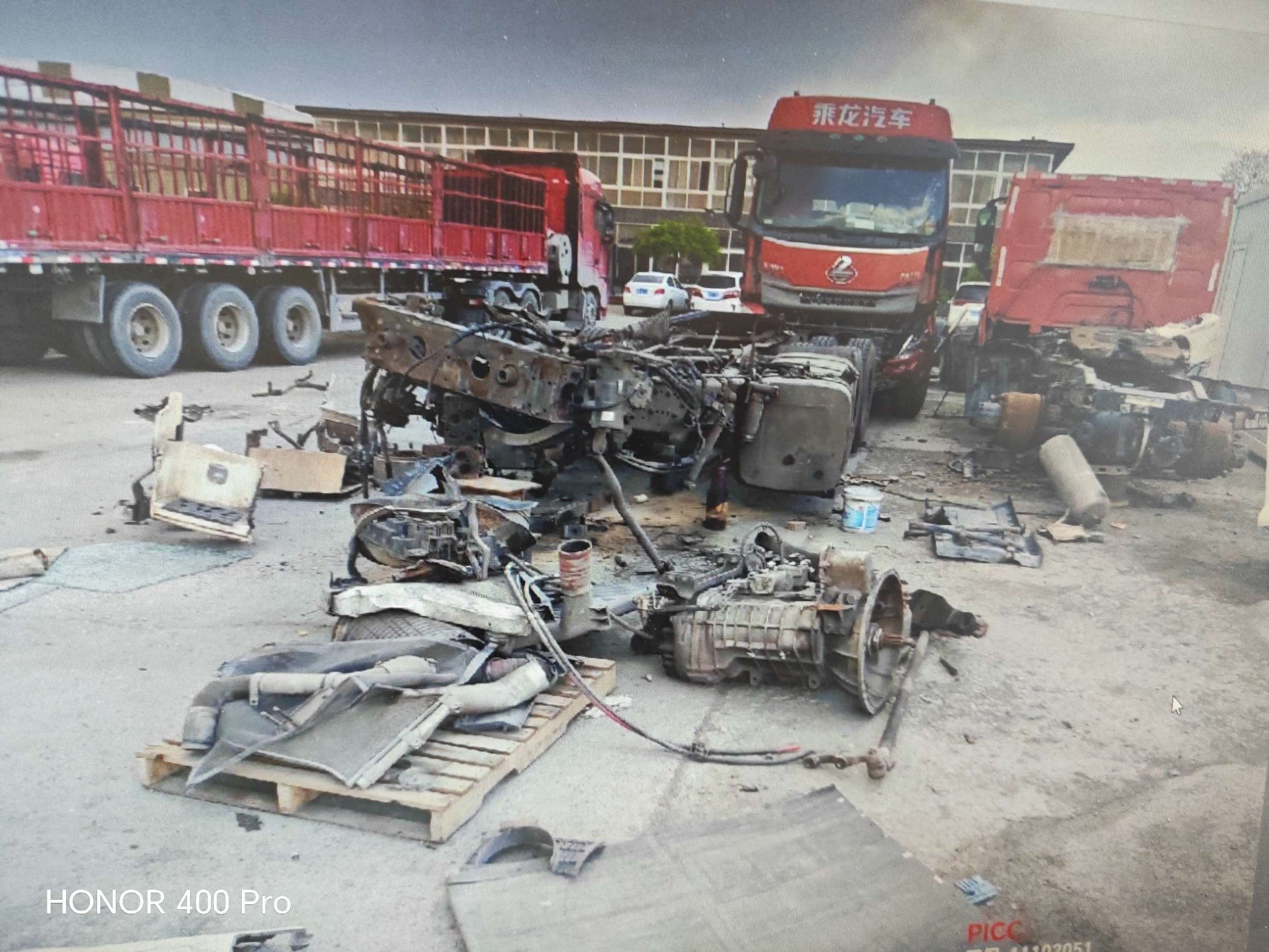 福田牌车辆运输车